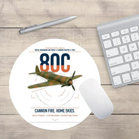 Thumbnail for IAR 80C design on white round mouse pad