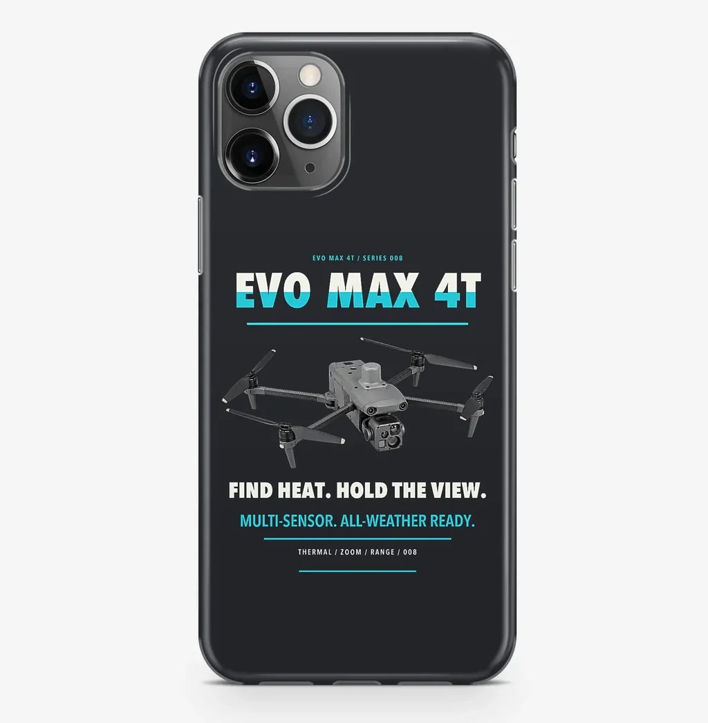 Autel EVO Max 4T Case ProMax design on black iphone case promax