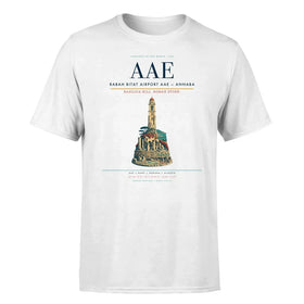 Single-Side Printing — Rabah Bitat Airport (AAE) Double-Side T-Shirt