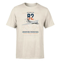 Thumbnail for Handley Page Victor B2 design on beige t-shirt, single-side print