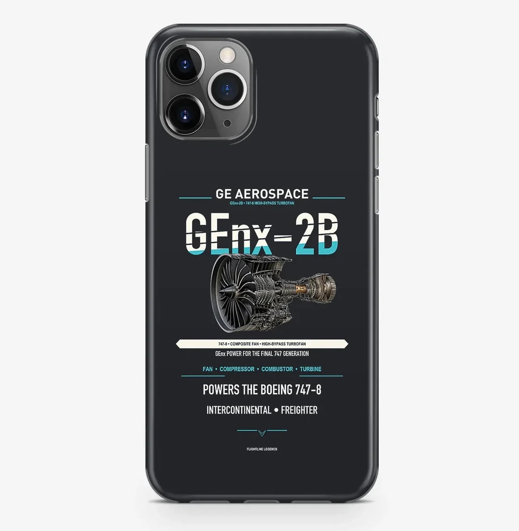 GEnx-2B Case ProMax design on black iphone case promax