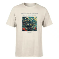 Thumbnail for VINTAGE G4405 - The Volcano Beach Strip - Premium T-Shirt design on beige premium t shirt