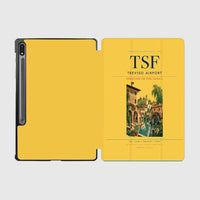 Thumbnail for Treviso Airport (TSF) design on yellow samsung tablet tablet case
