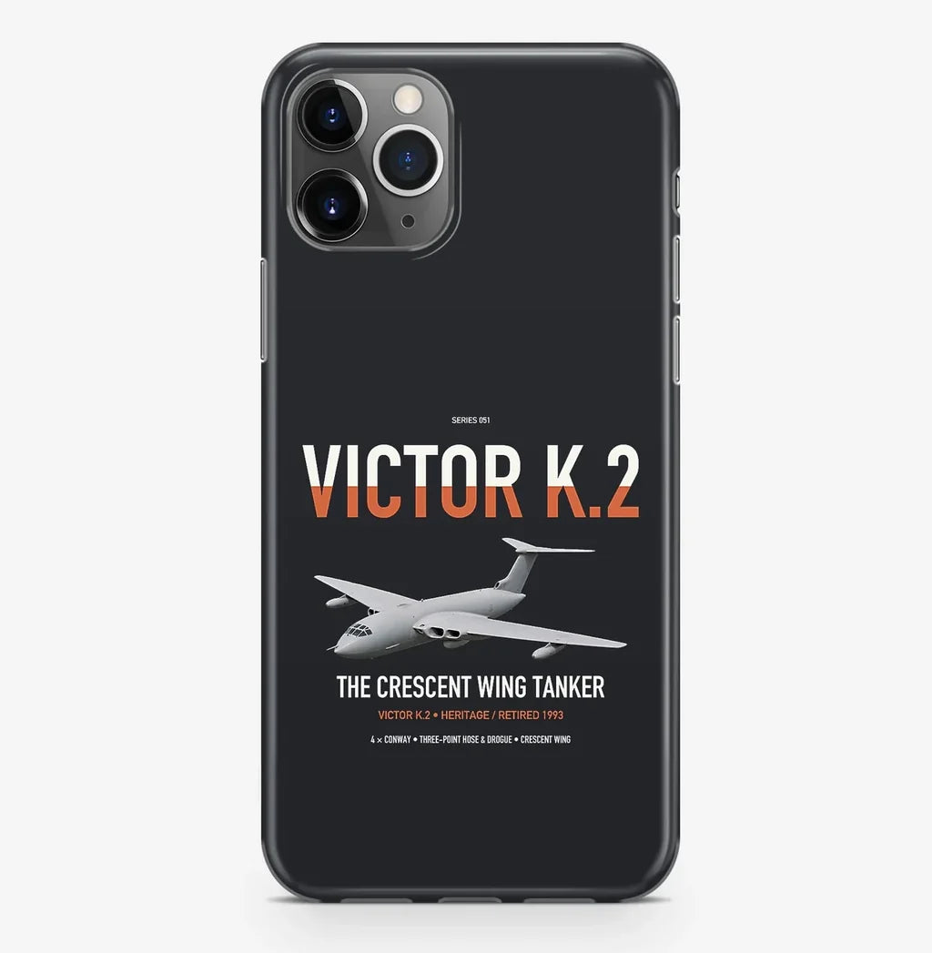 Handley Page Victor K.2 design on black magsafe iphone case, for iPhone Pro Max