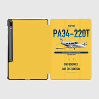 Thumbnail for Piper PA-34-220T Seneca V design on yellow samsung tablet tablet case