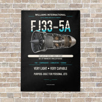 Thumbnail for FJ33-5A vertical canvas print - no frame - black background