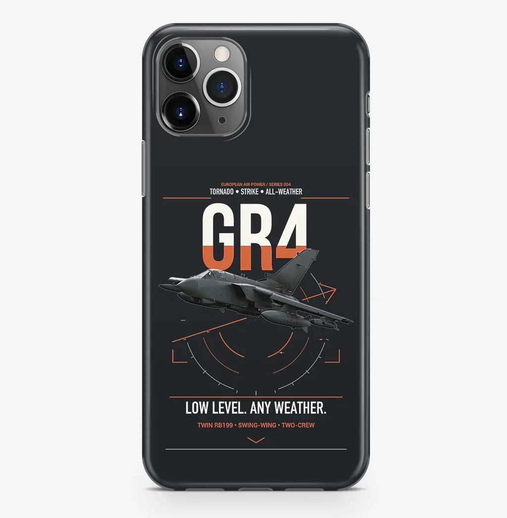 Panavia Tornado GR4 design on black magsafe iphone case, for iPhone Pro Max