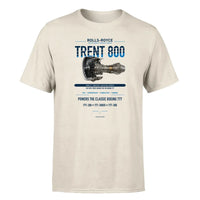 Thumbnail for TRENT 800 design on beige single side