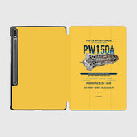 Thumbnail for PW150A design on yellow samsung tablet tablet case