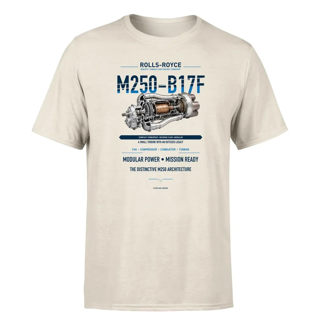 M250-B17F design on beige single side