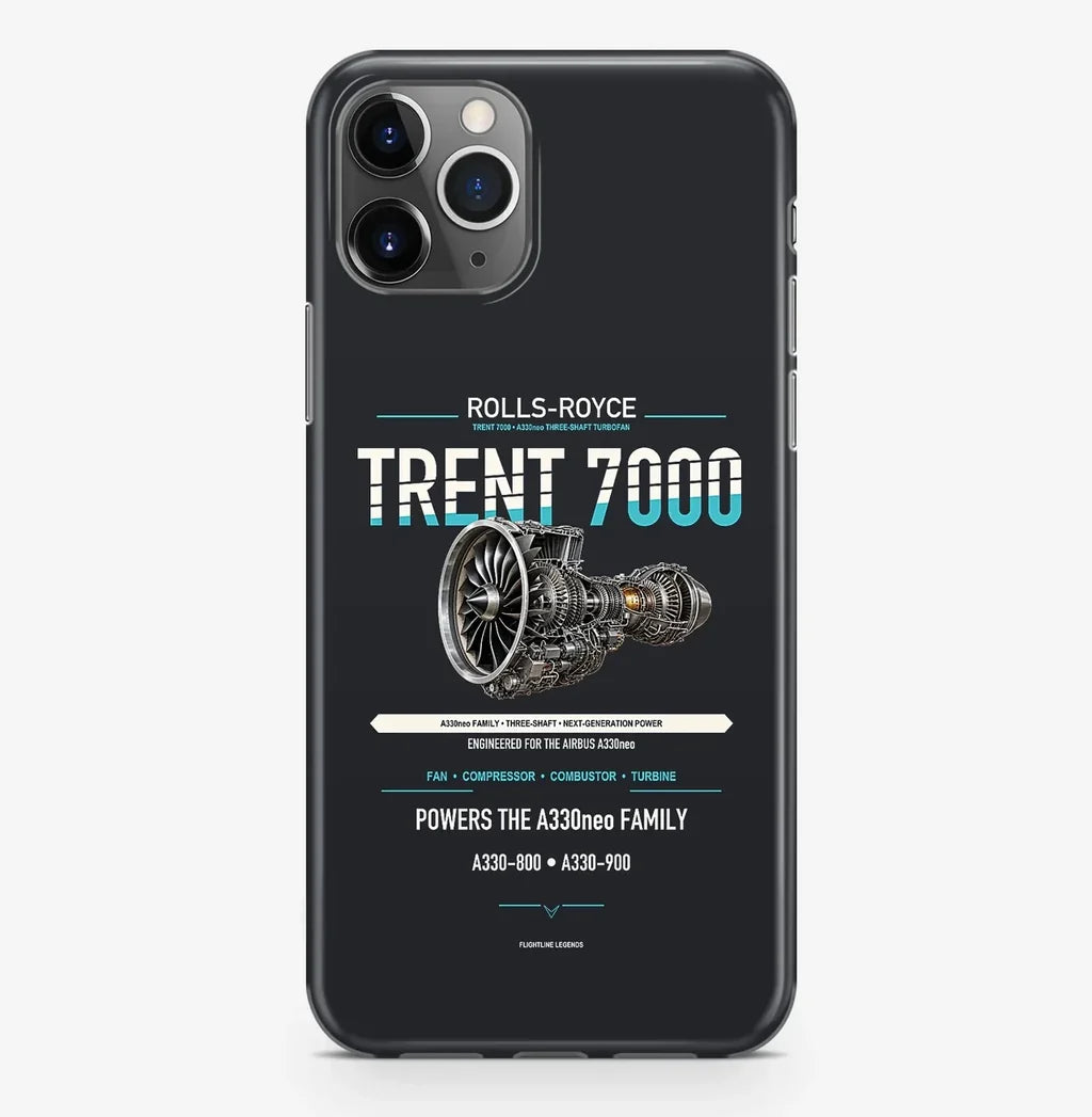 TRENT 7000 Case ProMax design on black iphone case promax