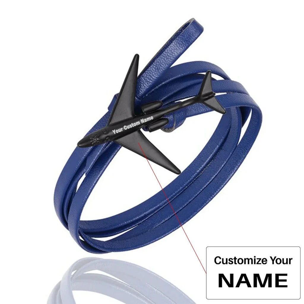 Customisable Leather Rope Bracelet - view 16