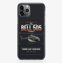Thumbnail for Bell 505 Jet Ranger X design on black magsafe iphone case, for iPhone Pro Max