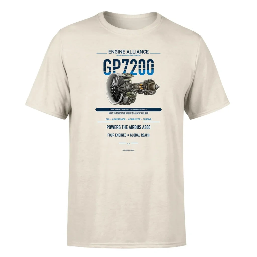 GP7200 design on beige single side