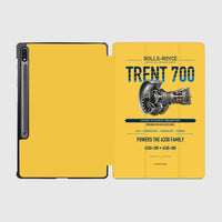 Thumbnail for TRENT 700 design on yellow samsung tablet tablet case