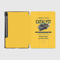 Thumbnail for CATALYST design on yellow samsung tablet tablet case