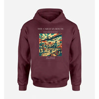 Thumbnail for VINTAGE G4040 - The Caravan Route - Premium Hoodie design on darkred premium