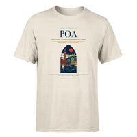 Thumbnail for Porto Alegre Airport (POA) Premium T-Shirt Beige