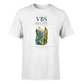 Single-Side Printing — Brescia Airport (VBS) Double-Side T-Shirt