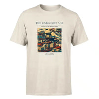 Thumbnail for VINTAGE G4125 - The Cargo Jet Age - Premium T-Shirt design on beige premium t shirt