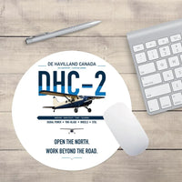 Thumbnail for DHC-2 Beaver Mk I design on white round mouse pad
