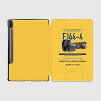Thumbnail for FJ44-4 design on yellow samsung tablet tablet case