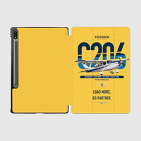 Thumbnail for Cessna 206 Stationair design on yellow samsung tablet tablet case