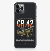 Thumbnail for Fiat CR.42 Falco design on black magsafe iphone case, for iPhone Pro Max