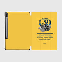 Thumbnail for O-360 design on yellow samsung tablet tablet case