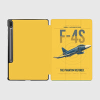 Thumbnail for F-4S Phantom II design on yellow samsung tablet tablet case