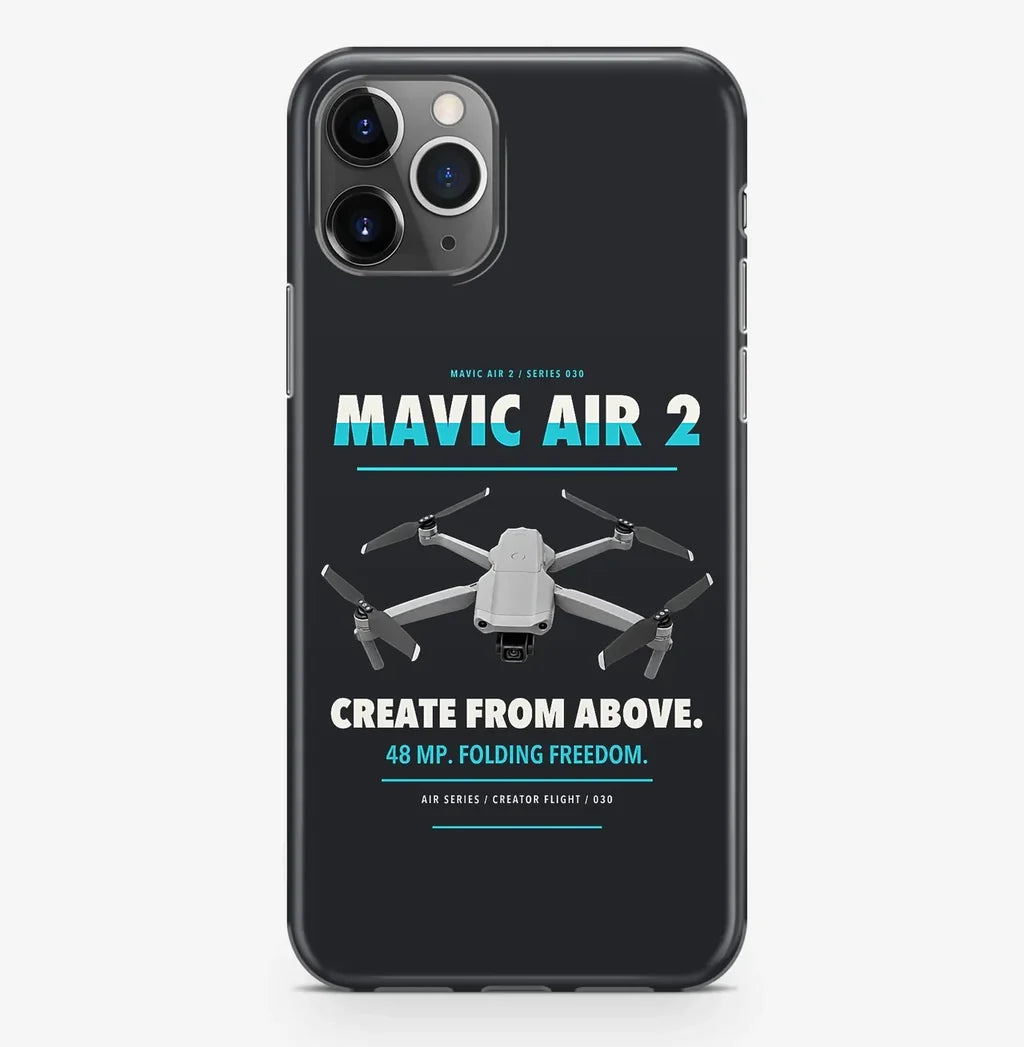 DJI Mavic Air 2 Case ProMax design on black iphone case promax