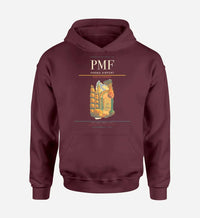Thumbnail for Parma Airport (PMF) design on dark red hoodie single-side print