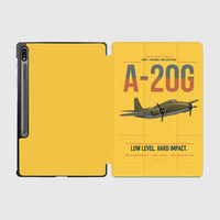 Thumbnail for A-20G Havoc design on yellow samsung tablet tablet case
