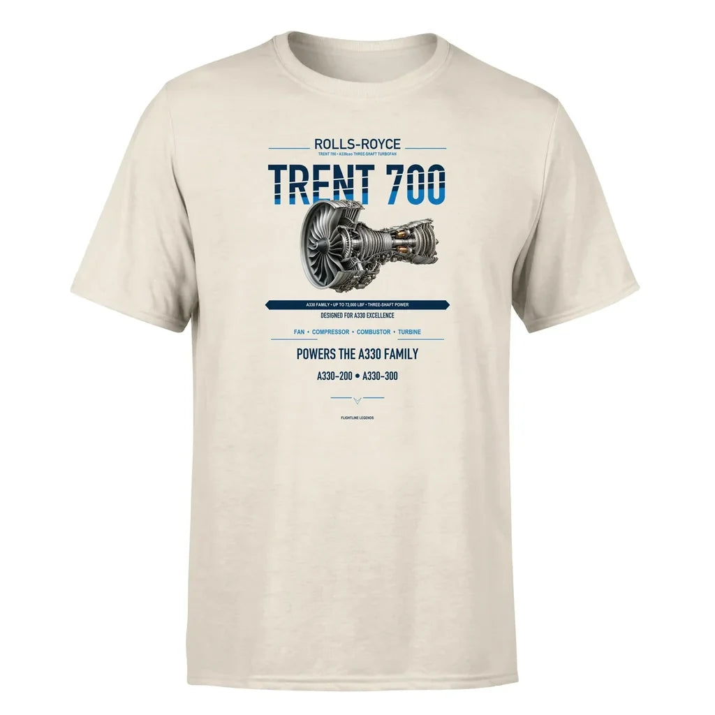 Trent 700 design on beige single side