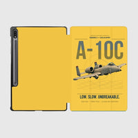 Thumbnail for A-10C Thunderbolt II design on yellow samsung tablet tablet case