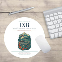 Thumbnail for Bagdogra International Airport (IXB) design on white round mouse pad