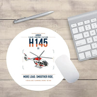 Thumbnail for Airbus H145 D3 design on white round mouse pad