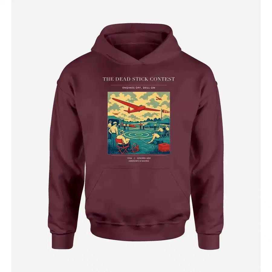 VINTAGE G4257 - The Dead Stick Contest - Premium Hoodie design on darkred premium