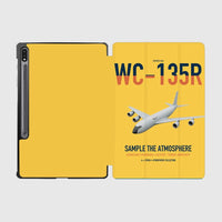 Thumbnail for WC-135R Constant Phoenix design on yellow samsung tablet tablet case