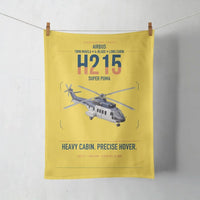 Thumbnail for Airbus H215 design on yellow towel