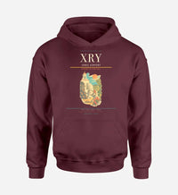 Thumbnail for Jerez Airport (XRY) design on dark red hoodie single-side print