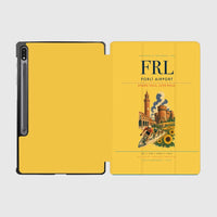 Thumbnail for Forlì Airport (FRL) design on yellow samsung tablet tablet case
