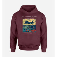 Thumbnail for VINTAGE G4152 - The River Of Lights - Premium Hoodie design on darkred premium