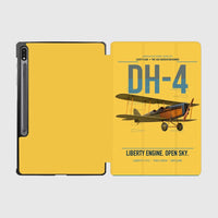 Thumbnail for Airco DH-4 Liberty Plane design on yellow samsung tablet tablet case