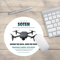 Thumbnail for ACSL SOTEN design on white round mouse pad