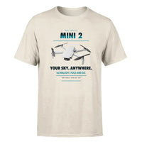 Thumbnail for DJI Mini 2 design on beige single side