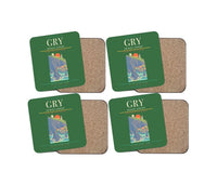 Thumbnail for Grimsey Airport GRY Coaster 4-Pieces-Set - Green