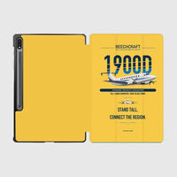 Thumbnail for Beechcraft 1900D design on yellow samsung tablet tablet case