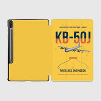 Thumbnail for KB-50J Superfortress design on yellow samsung tablet tablet case