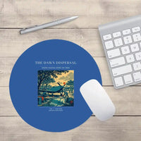 Thumbnail for VINTAGE G4531 - The Dawn Dispersal - Designed Mouse Pads design on blue round